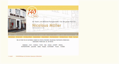 Desktop Screenshot of nicolaus-mueller.de