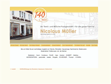 Tablet Screenshot of nicolaus-mueller.de